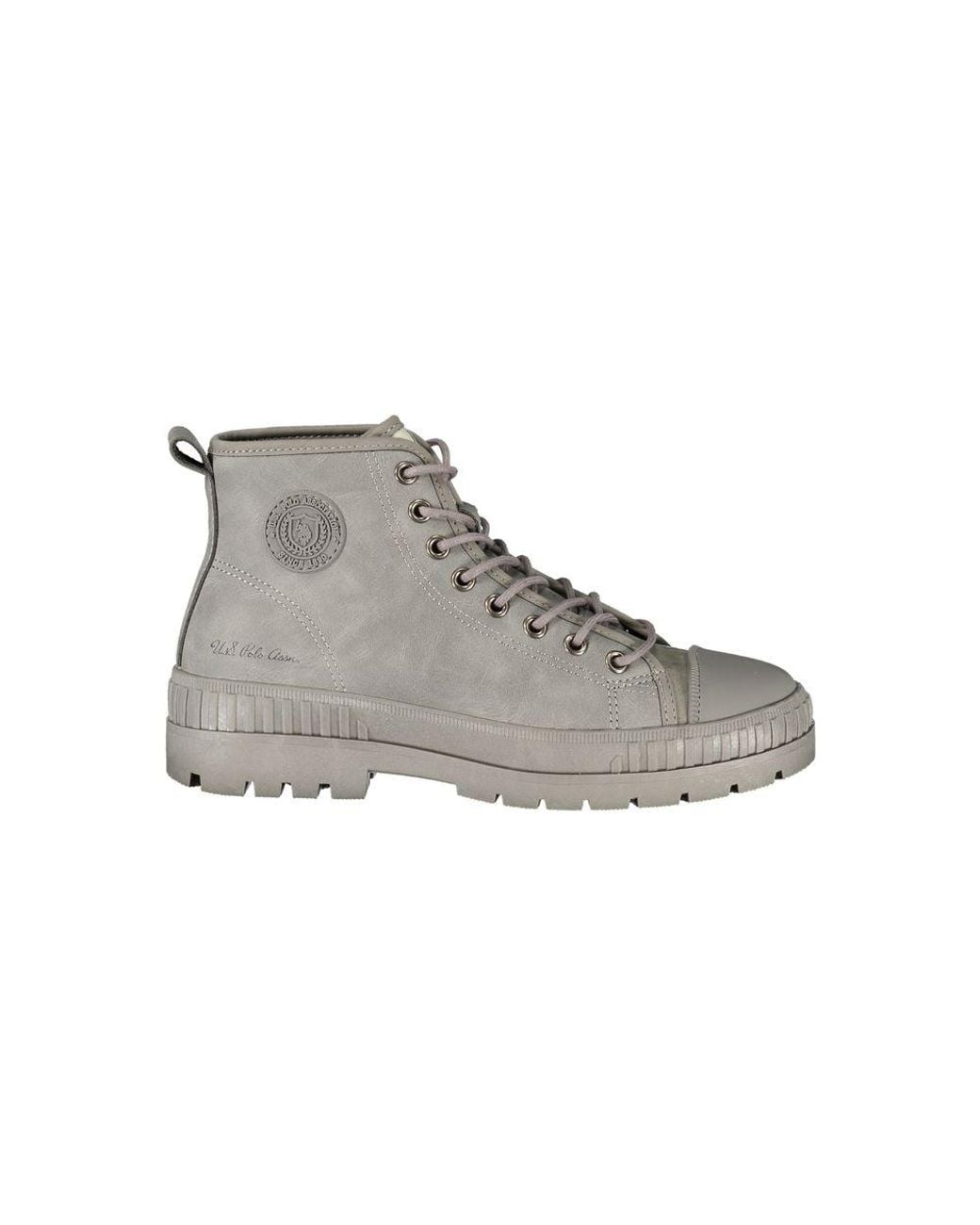 U.S. POLO ASSN. Gray Polyurethane Boot
