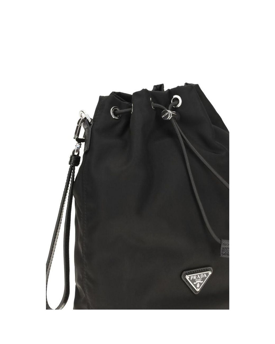 Prada Black Nylon Handbag for men