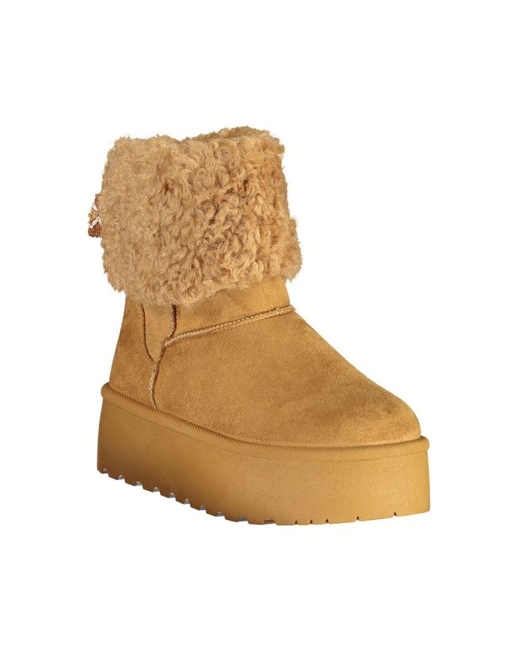 Laura Biagiotti Brown Polyurethane 's Ankle Boot