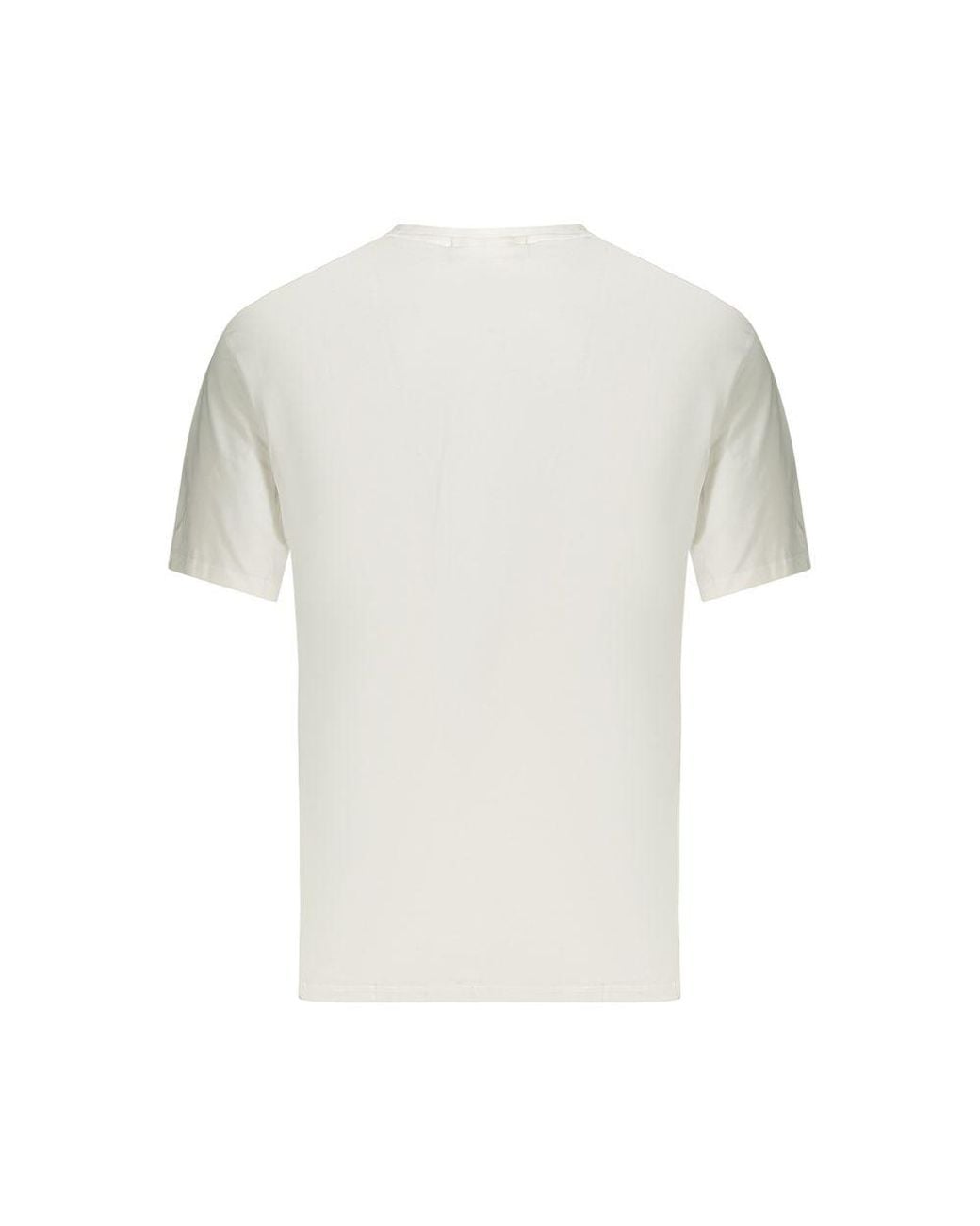 Calvin Klein White Cotton Men T for men