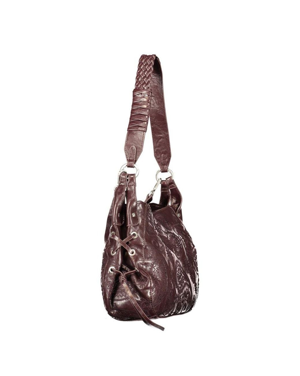 Desigual Purple Polyurethane Bag