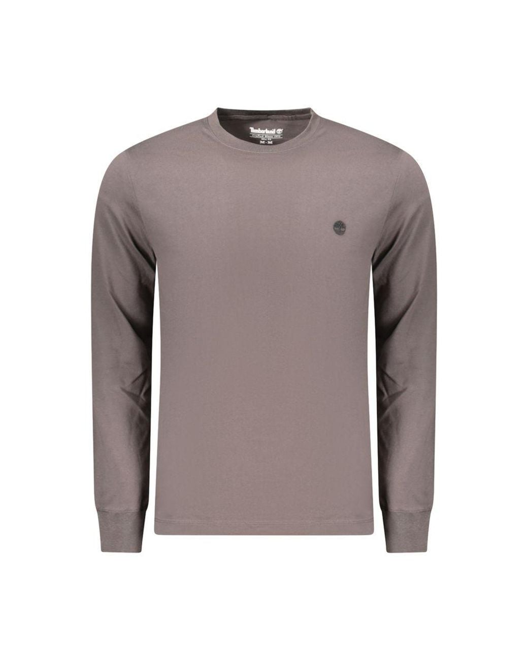 Timberland Brown Black Cotton Men's T for men
