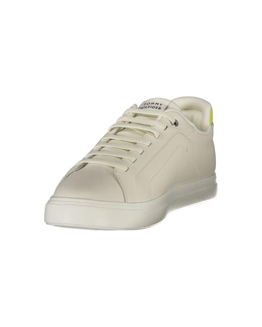 Tommy Hilfiger Multicolor Bianco Poliuretano Uomo Sneaker for men