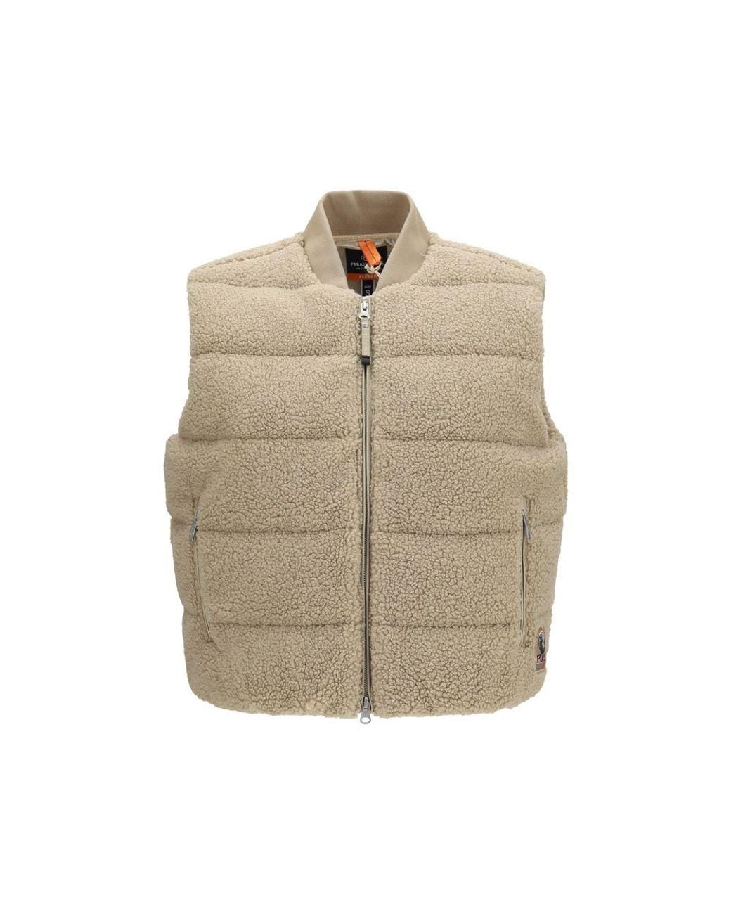 Parajumpers Natural Beige Goose Down Sleeveless Jacket