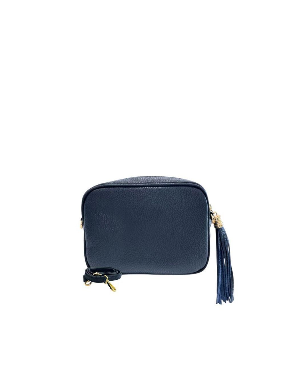 Baldinini Blue Leather Crossbody Bag