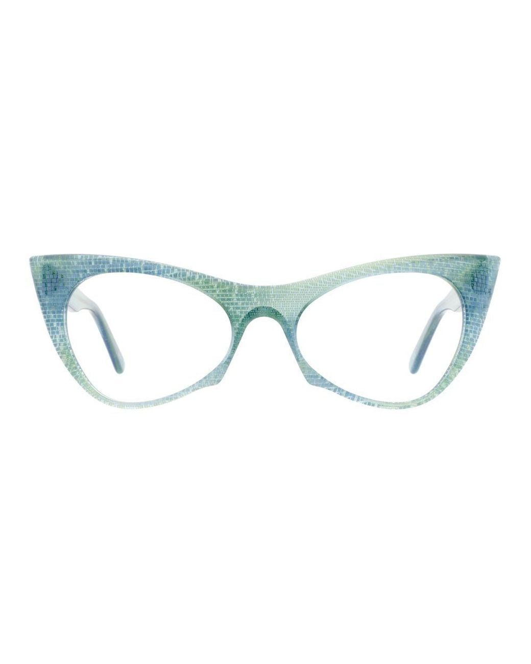 Andy Wolf Blue Turquoise Acetate Glasses (frames)