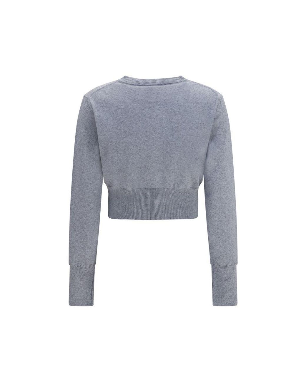 Vivienne Westwood Blue Gray Cotton Cardigan