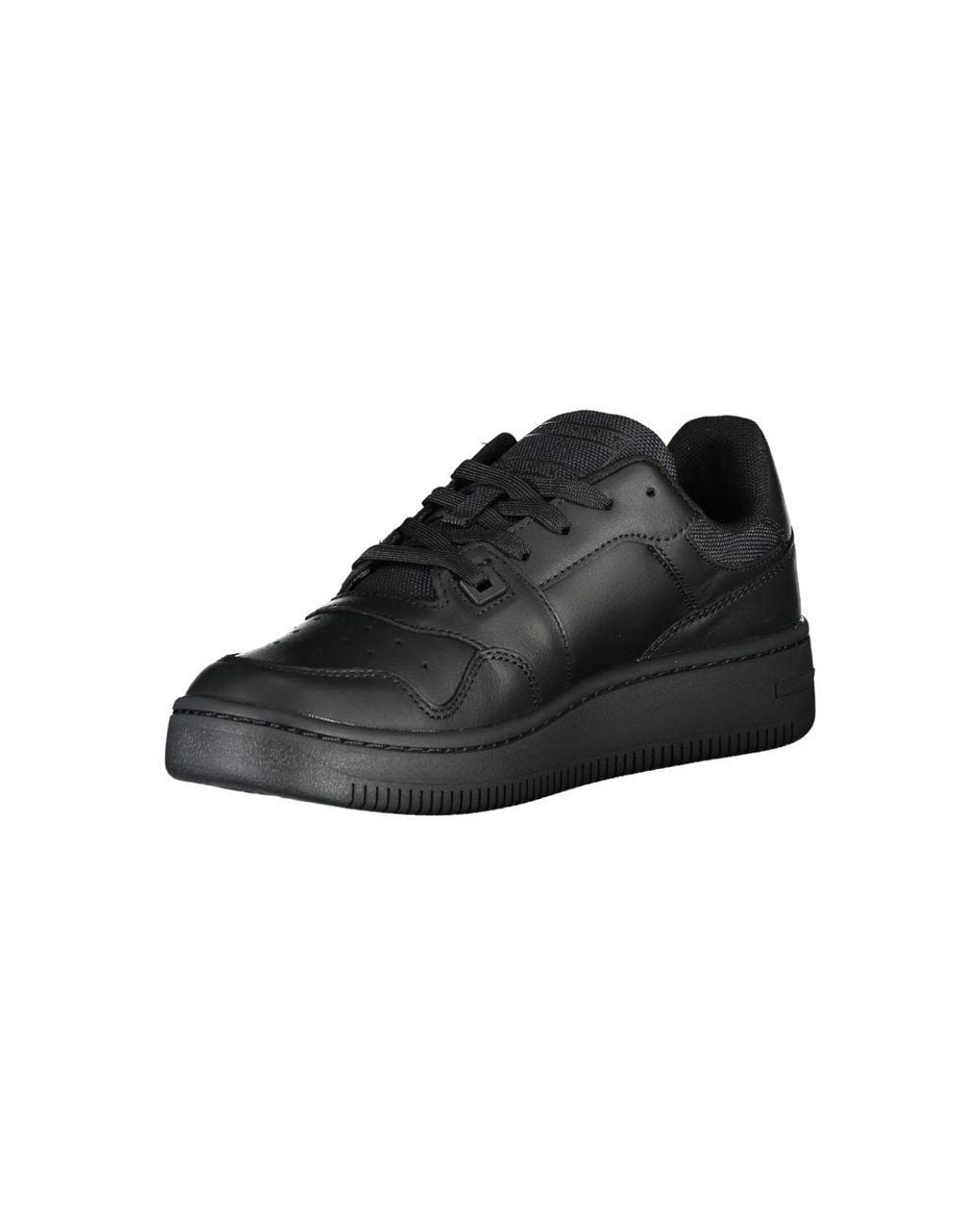Tommy Hilfiger Black Chic Lace-Up Sneakers
