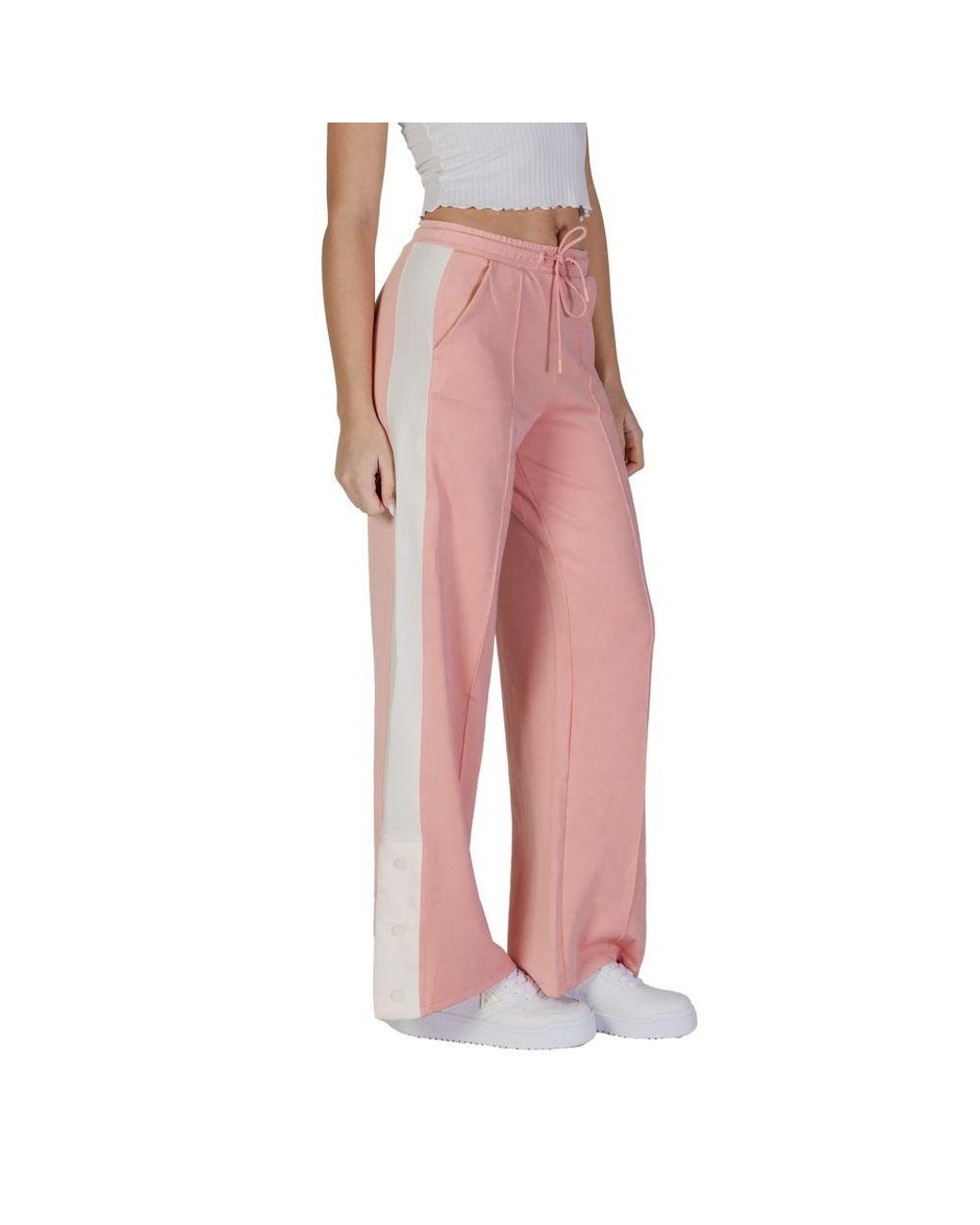 Guess Pink Multicolor Polyester Jeans & Pant