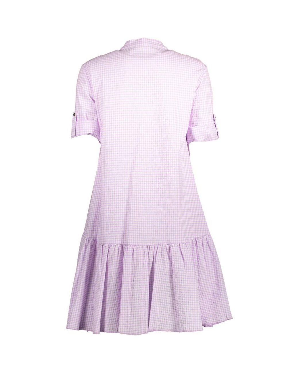 Kocca Purple Rosa Cotton Dress