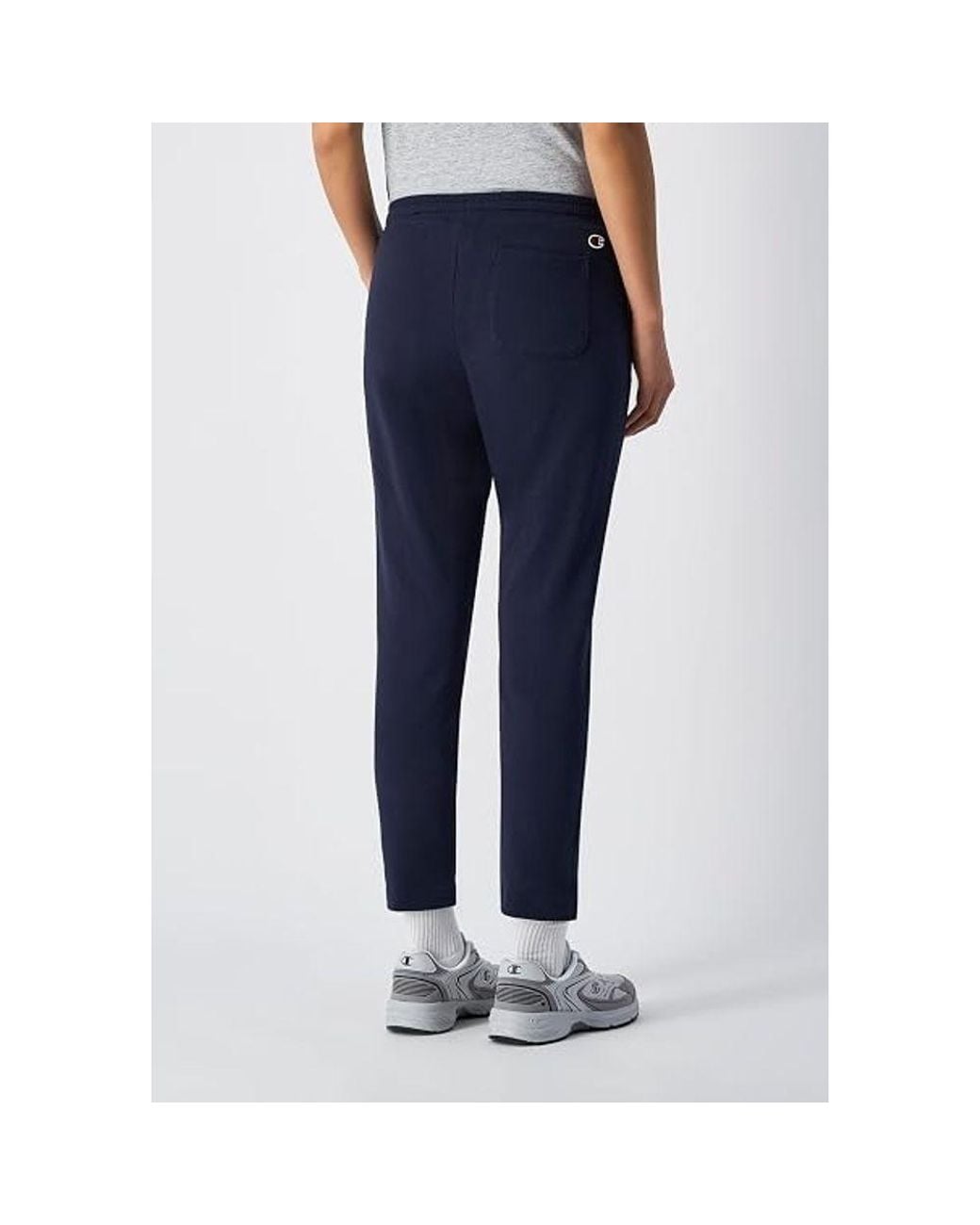Champion Blue Cotton Athletic Pants