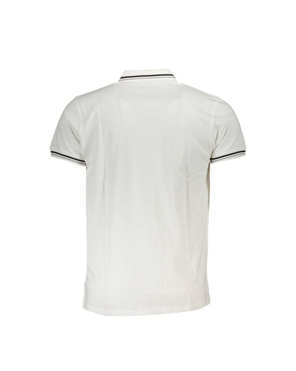 Roberto Cavalli White Cotton Polo Shirt for men