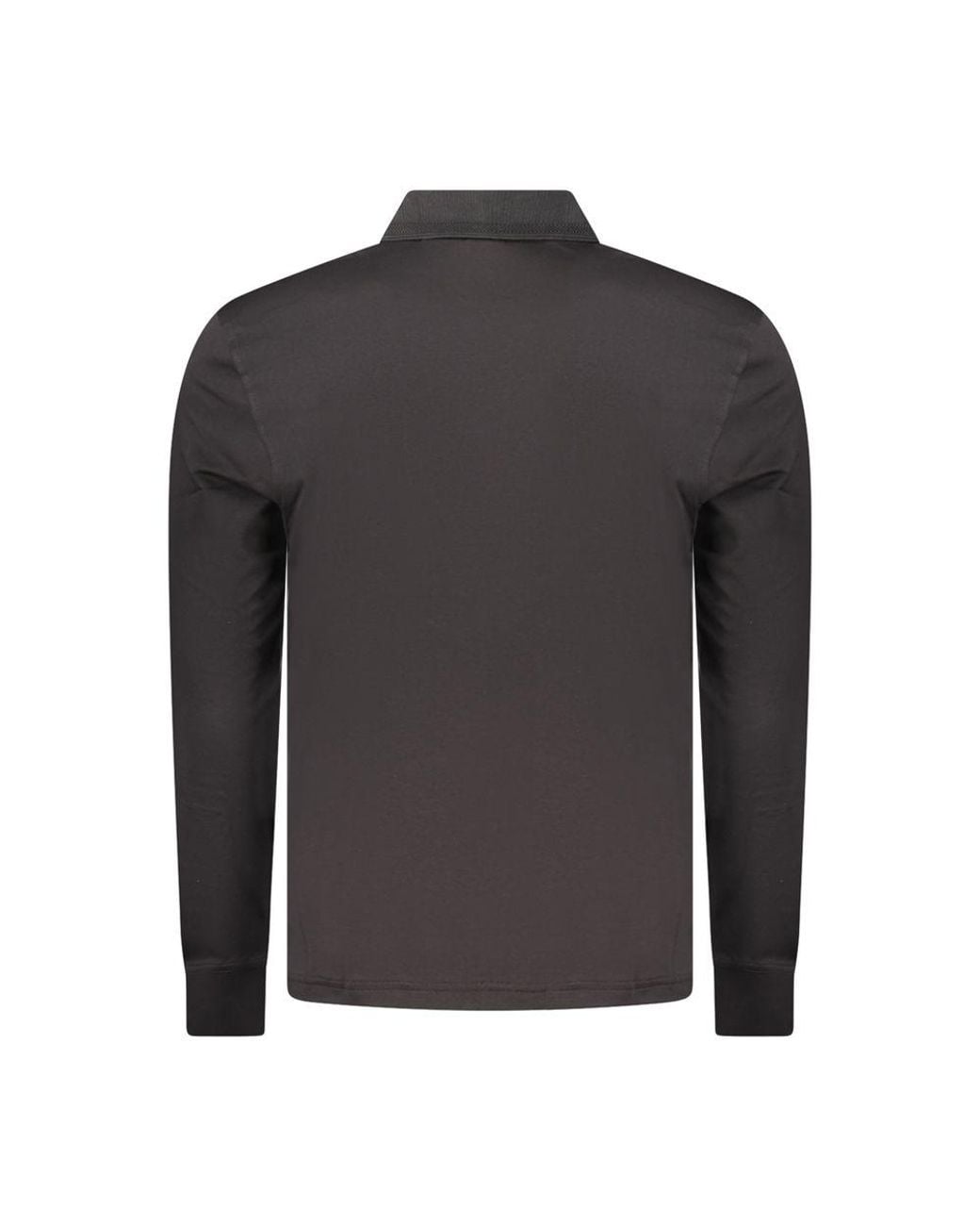 Boss Black Cotton Polo Shirt for men