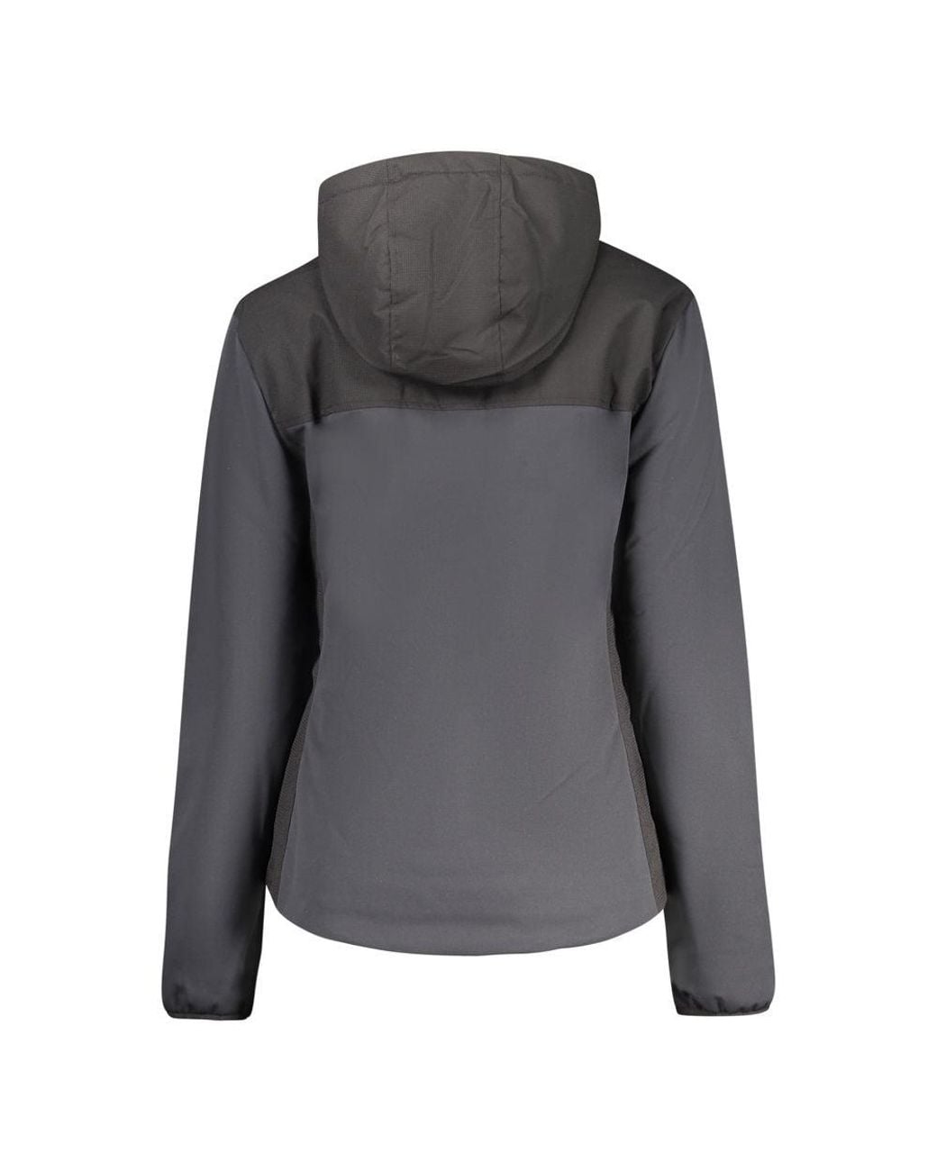 North Sails Gray Black Polyester Jacket