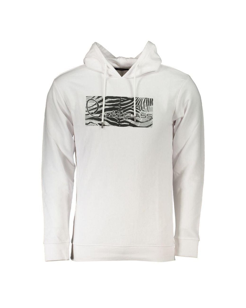 Roberto Cavalli Gray Cotton Sweater for men