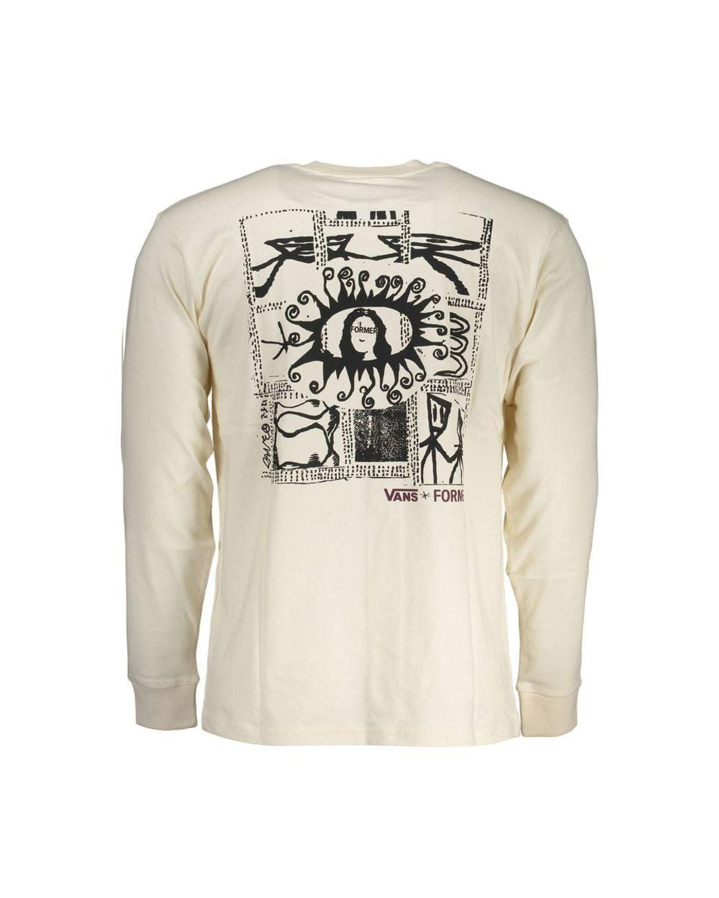 Vans Natural White Cotton Men's T for men