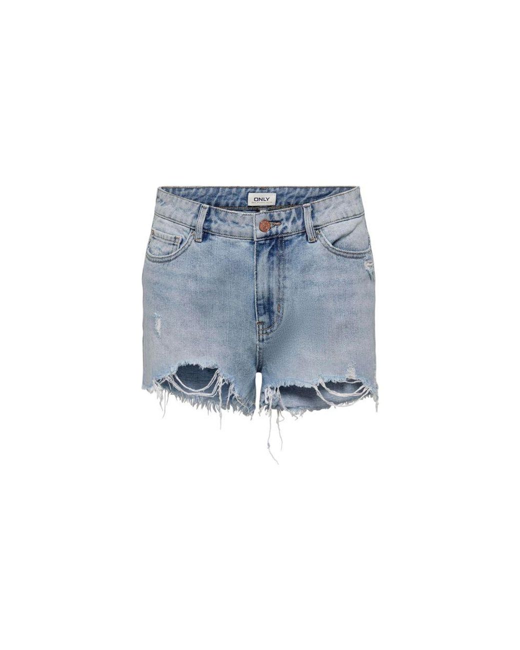 ONLY Blue Cotton Short