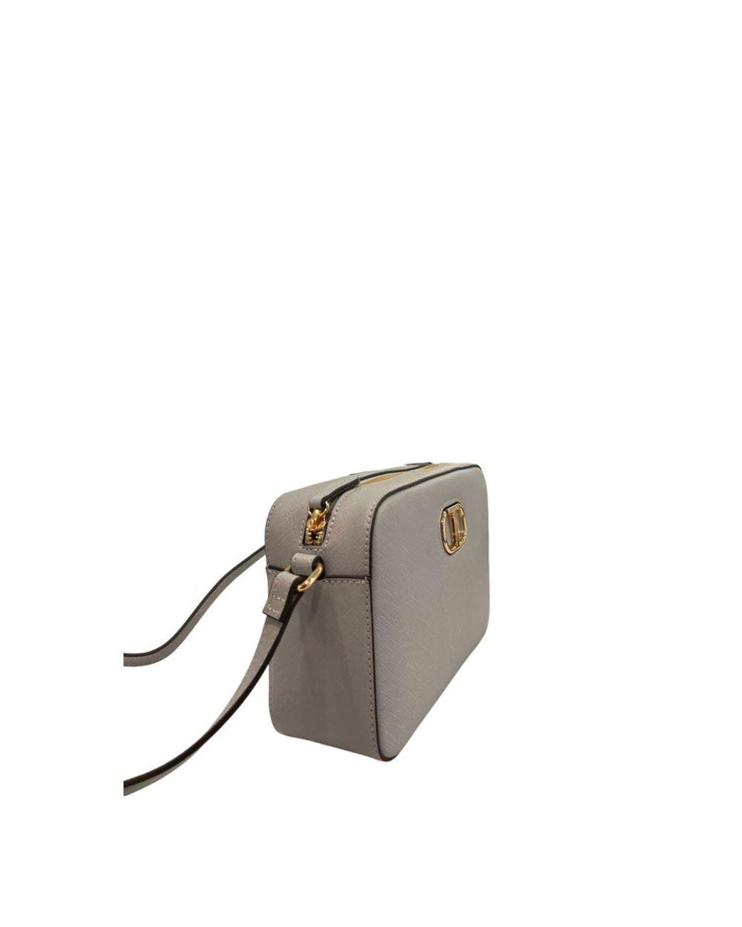 Twinset Gray Blue Pu Crossbody Bag