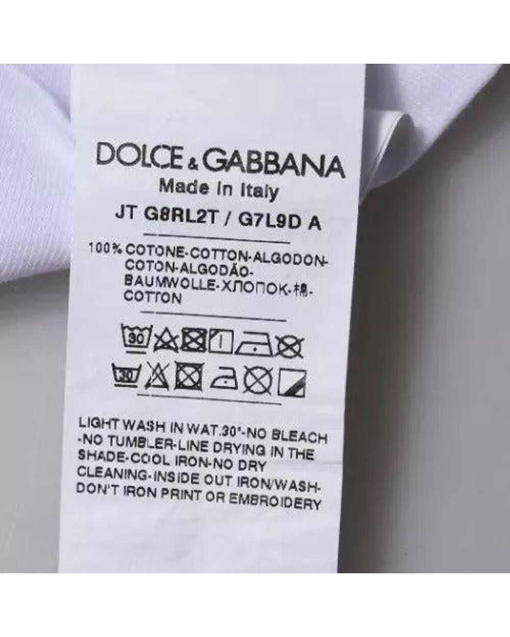 Dolce & Gabbana Blue Dna Tshirt Short Sleeve for men