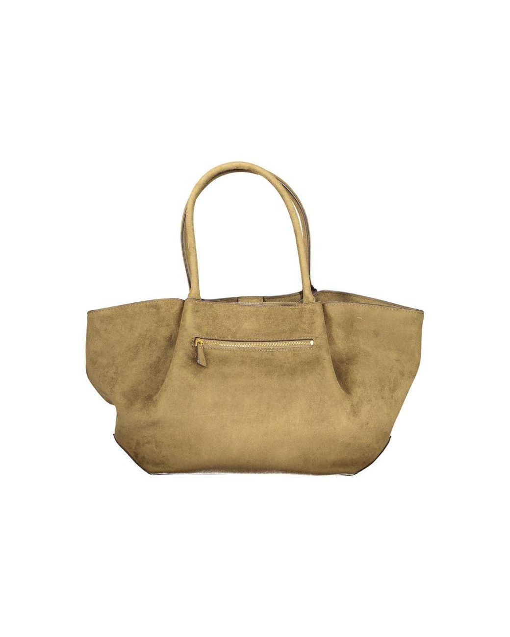 Guess Metallic Green Polyester Handbag