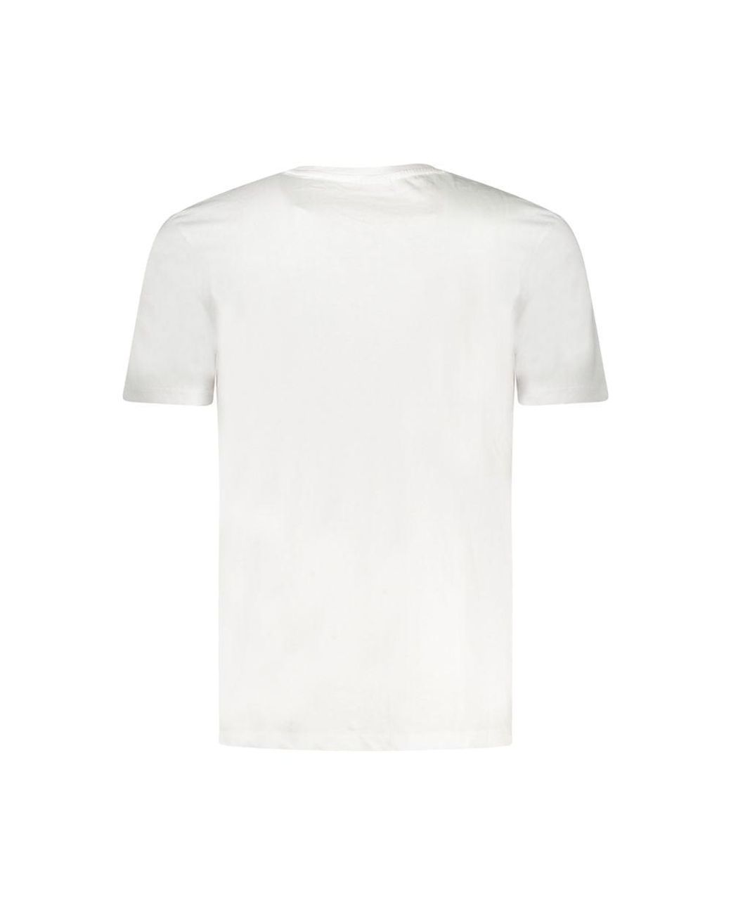Fila White Essential Tee Short Sleeve Crew Neck for men