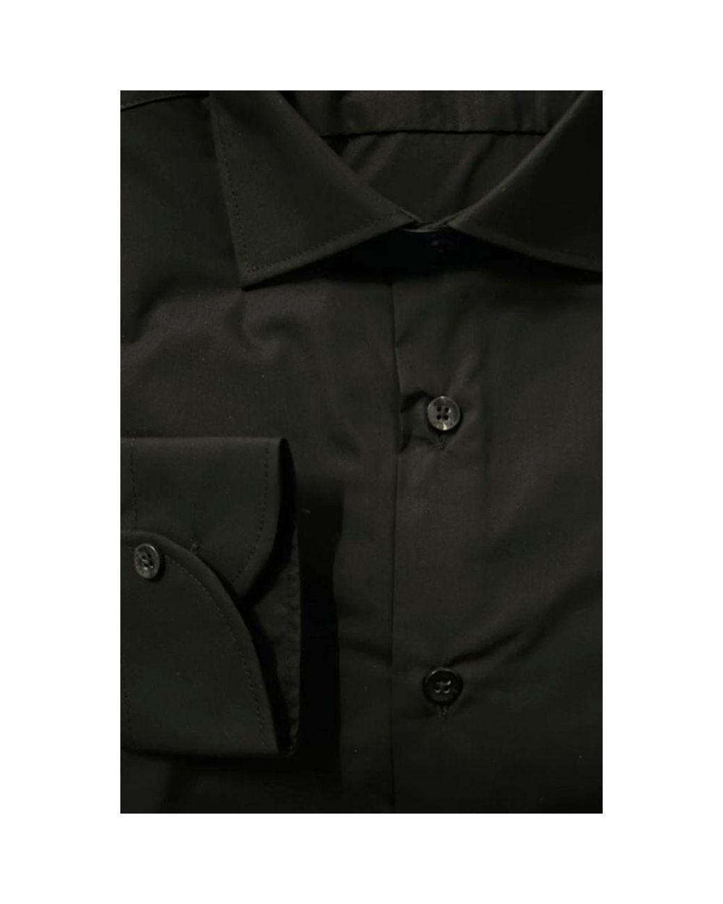 Baldinini Black Cotton Men's Shirt for men