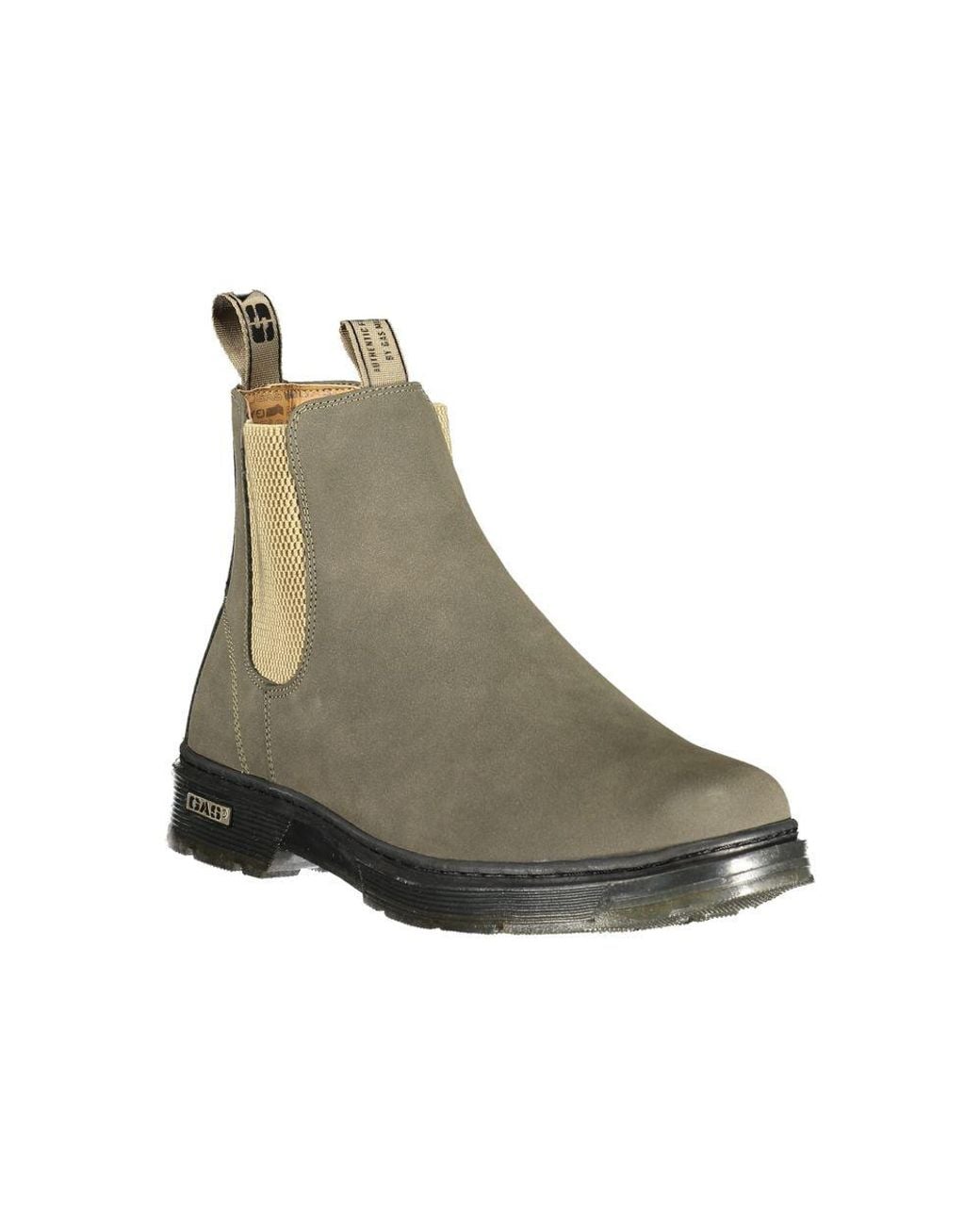 Gas Green Brown Polyurethane Men's Boot for men