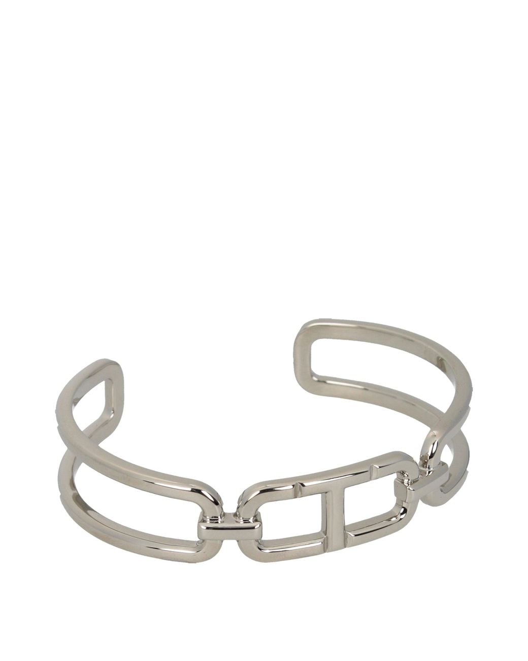 Tom Ford Metallic Gray Metal Bracelet