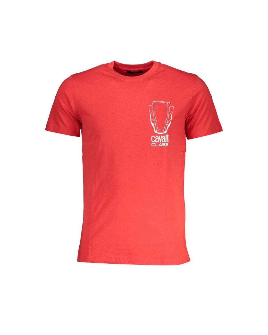 Roberto Cavalli Red T-Shirts for men