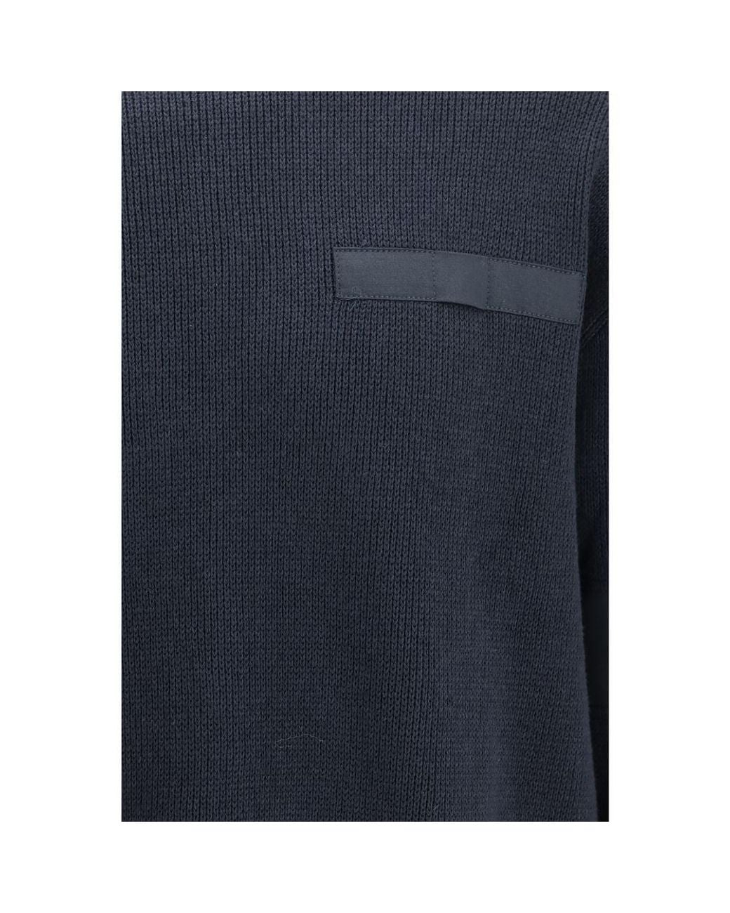 GR10K Blue Cotton Sweatshirt for men