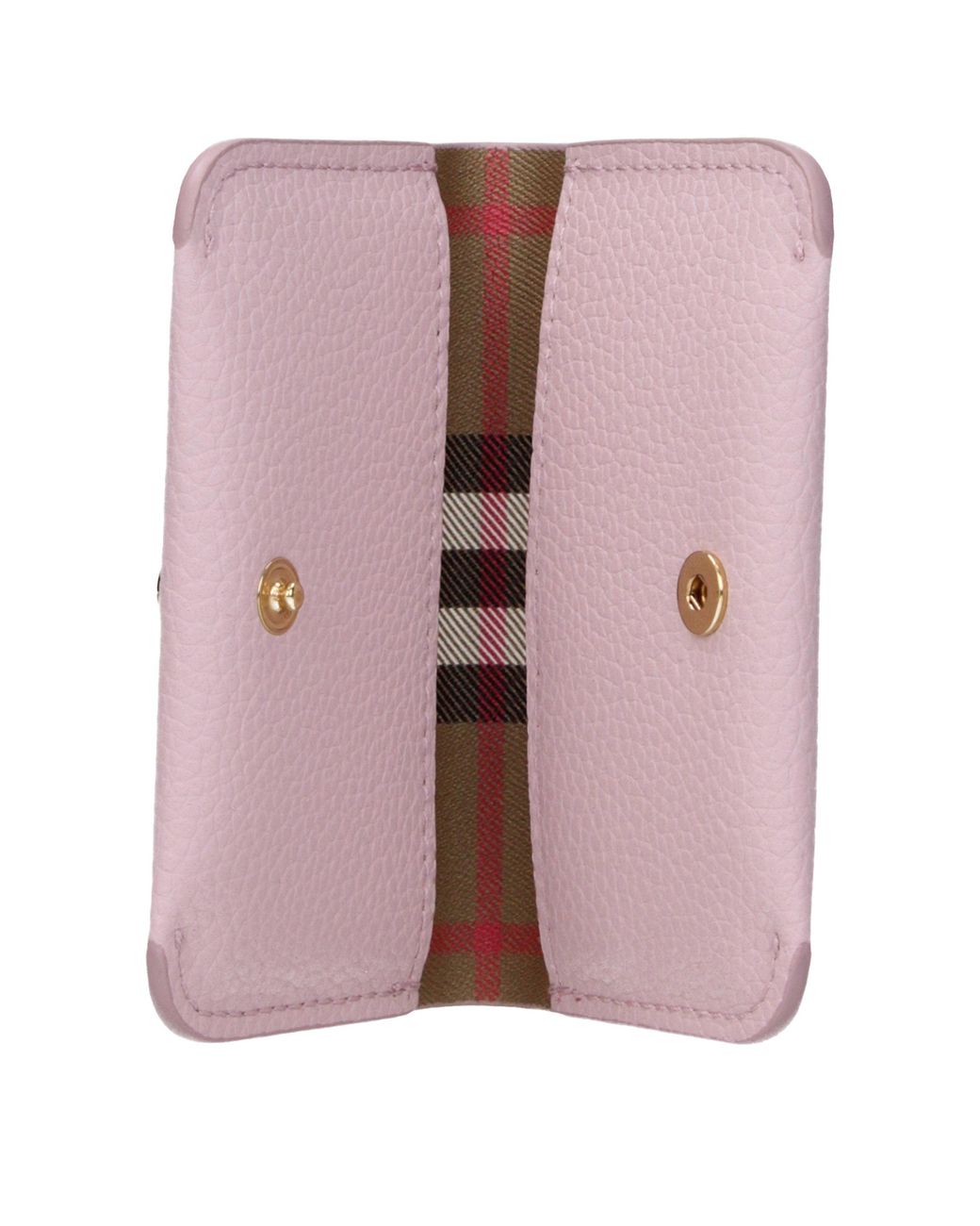Burberry Pink Leather Cardholder