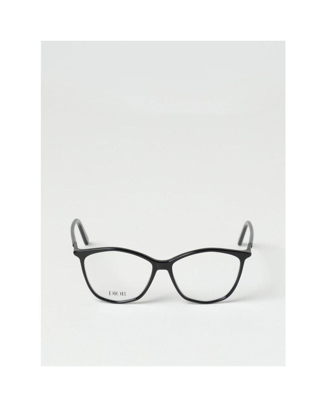 Dior White Black Plastic Glasses (frames)