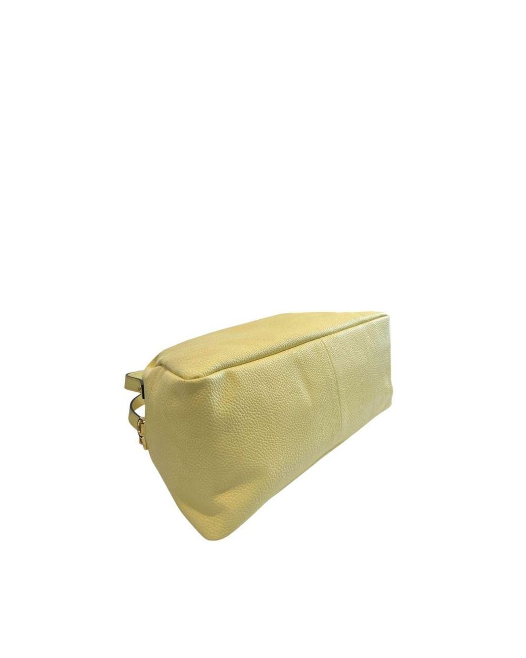 Baldinini Green Yellow Leather Shoulder Bag