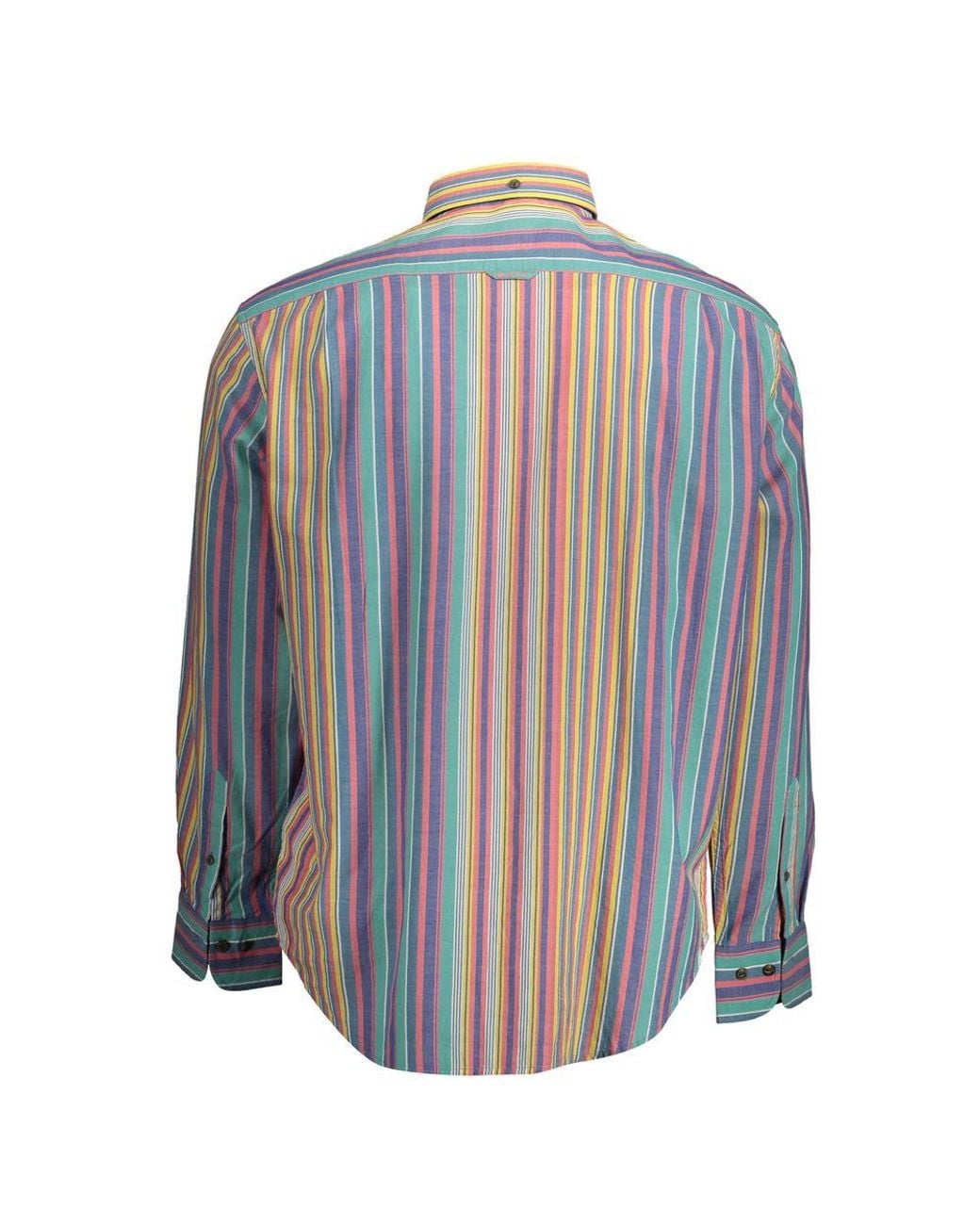 Gant Blue Cotton Shirt for men