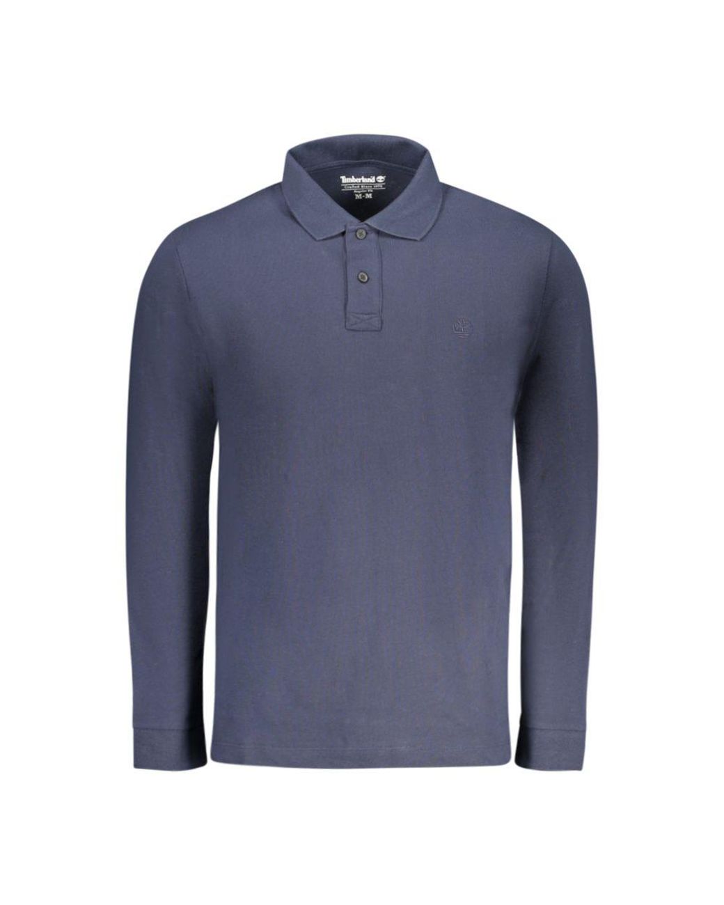 Timberland Blue Cotton Polo for men