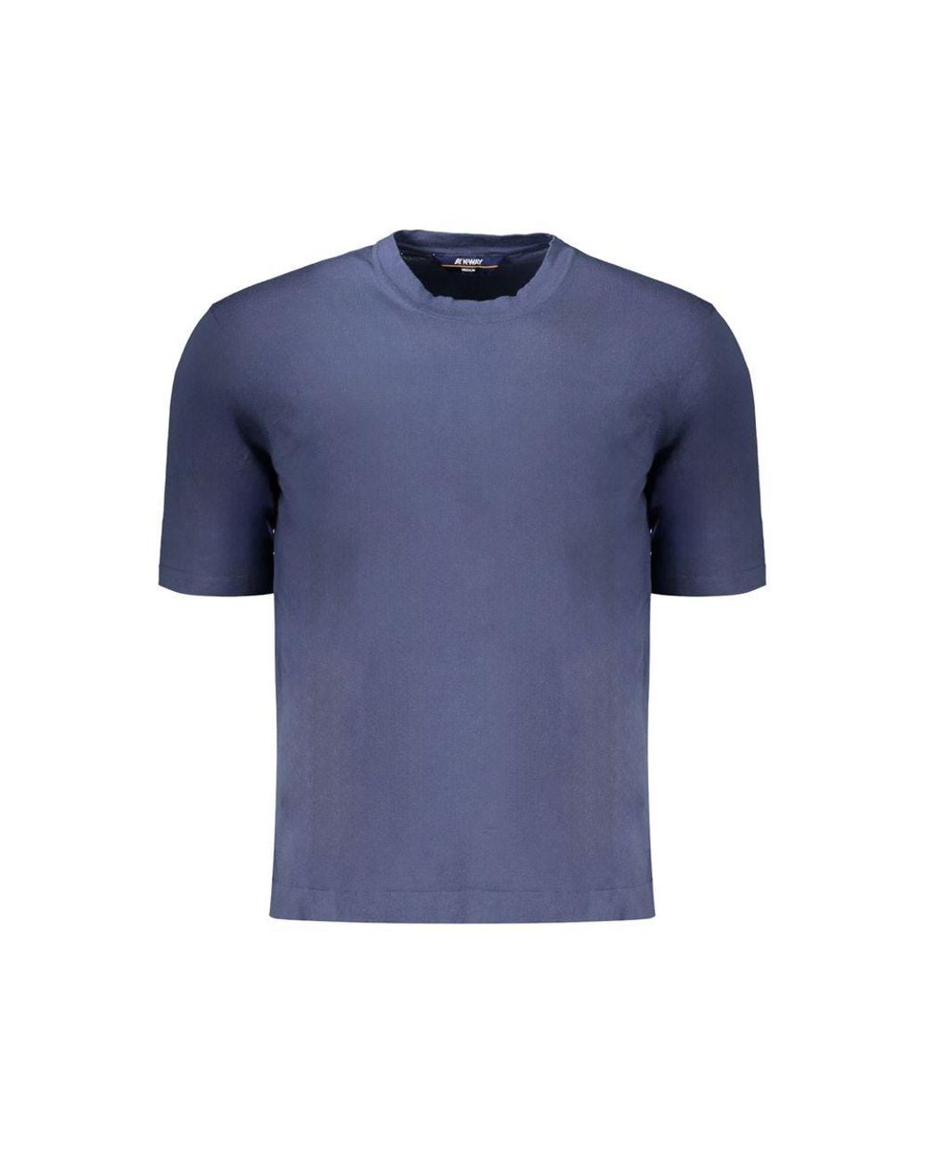 K-Way Blue Cotton Sweater for men