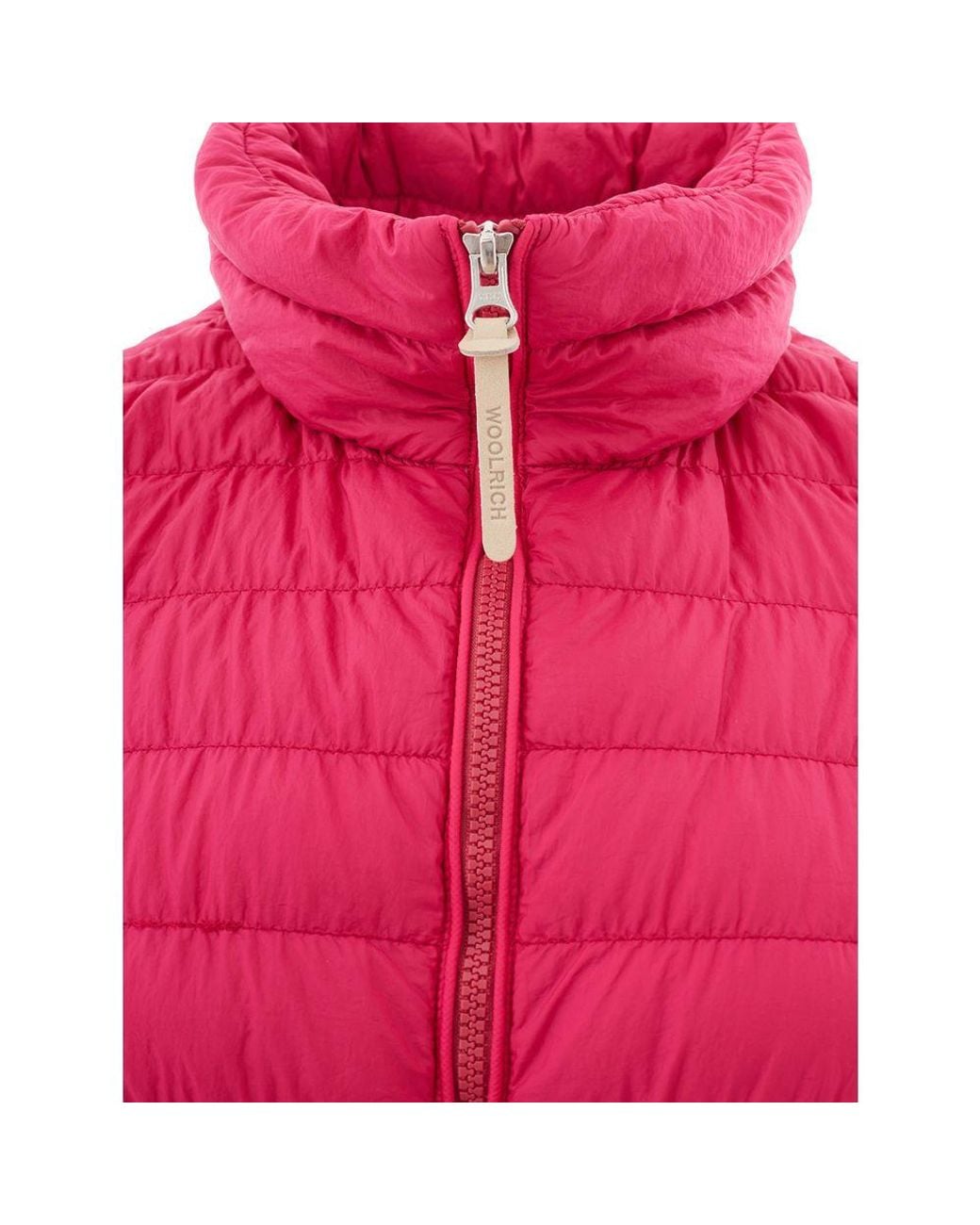 Woolrich Pink Fuchsia Polyamide Jackets & Coat