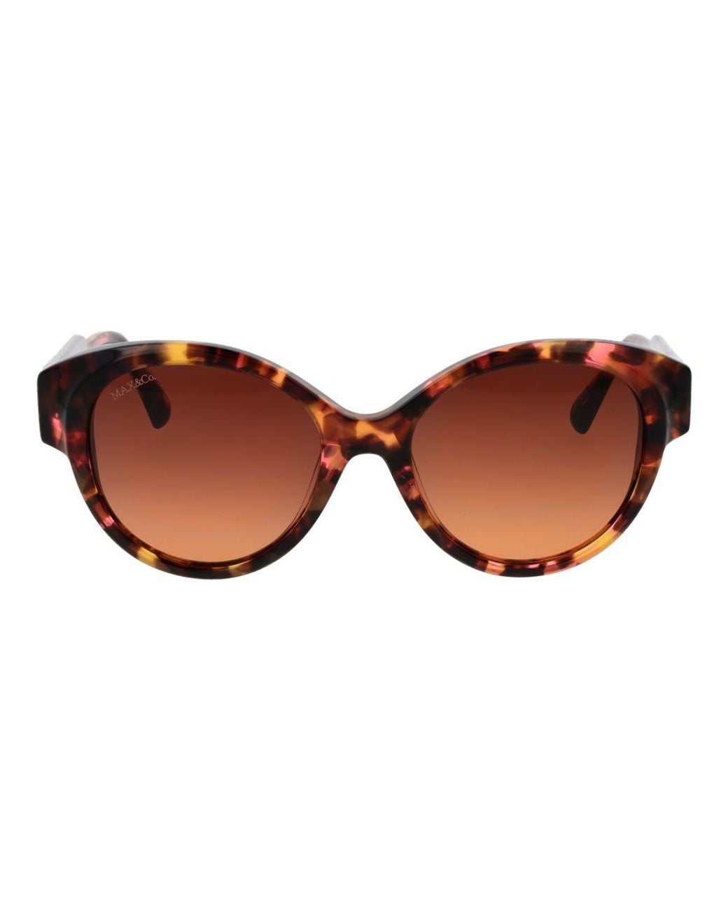 MAX&Co. Brown Plastic Sunglasses