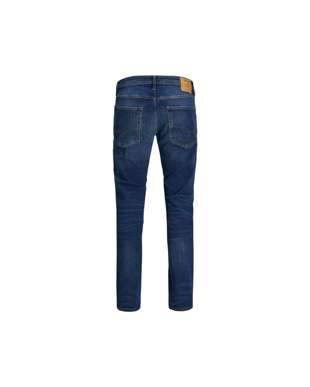 Jack & Jones Blue Cotton Skinny Jeans for men