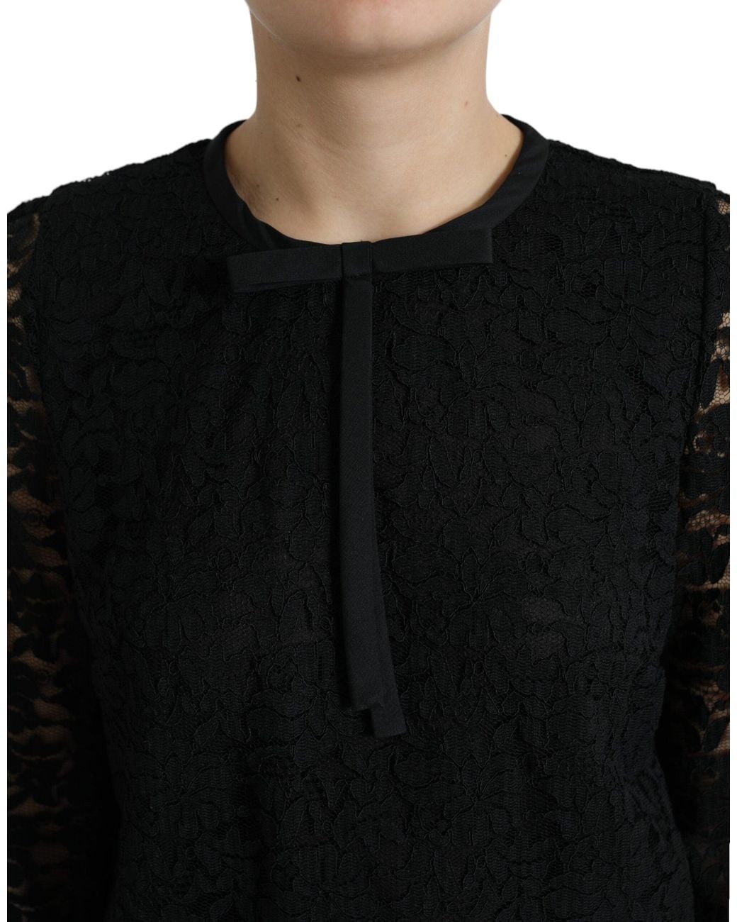 Dolce & Gabbana Black Blouses