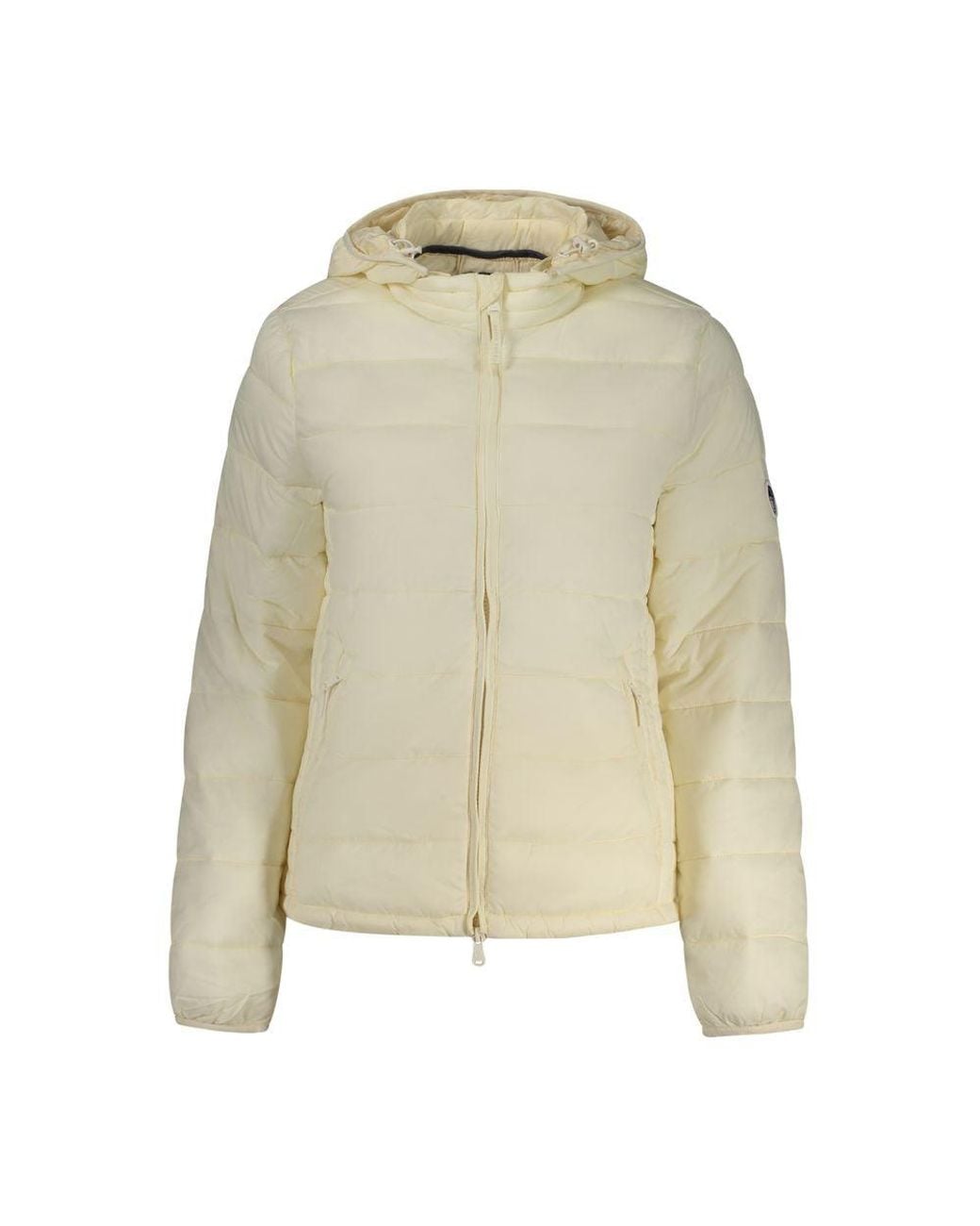 North Sails Natural White Polyester 's Jacket