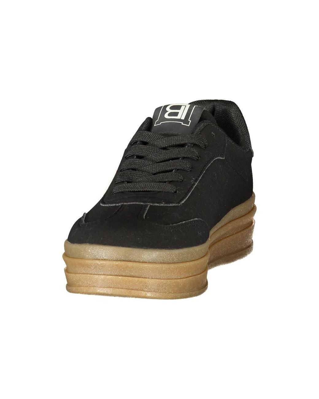 Laura Biagiotti Black Nero Polyurethane 's Sneaker