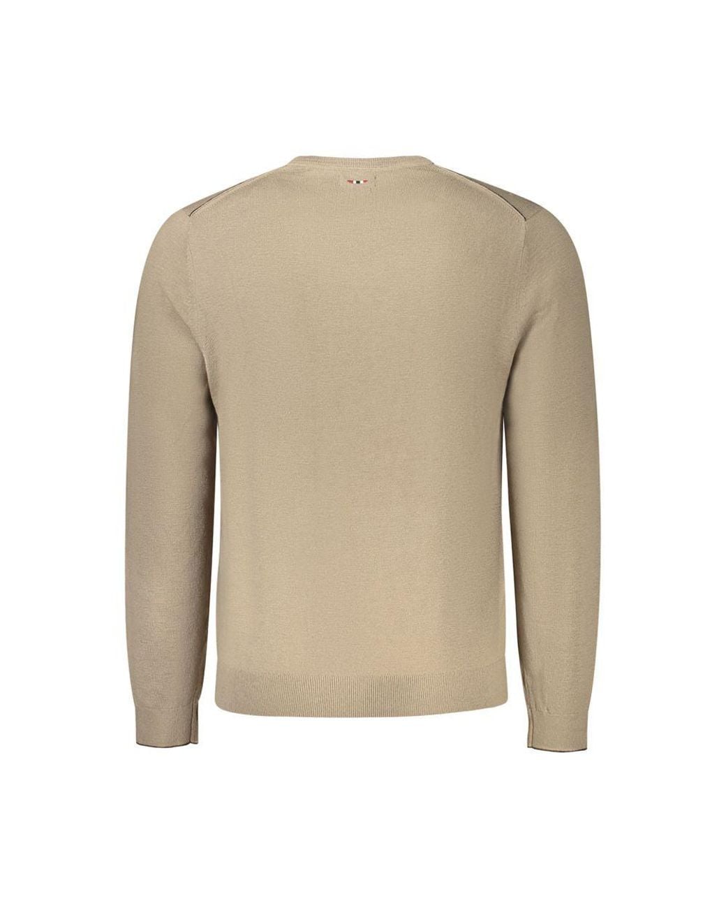 Napapijri Natural Wool Sweater for men