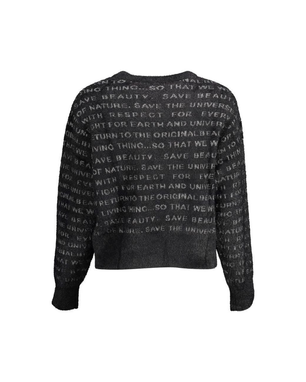 Desigual Black Polyamide Sweater