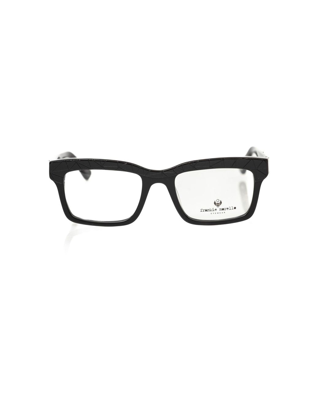 Frankie Morello Black Acetate Frame for men