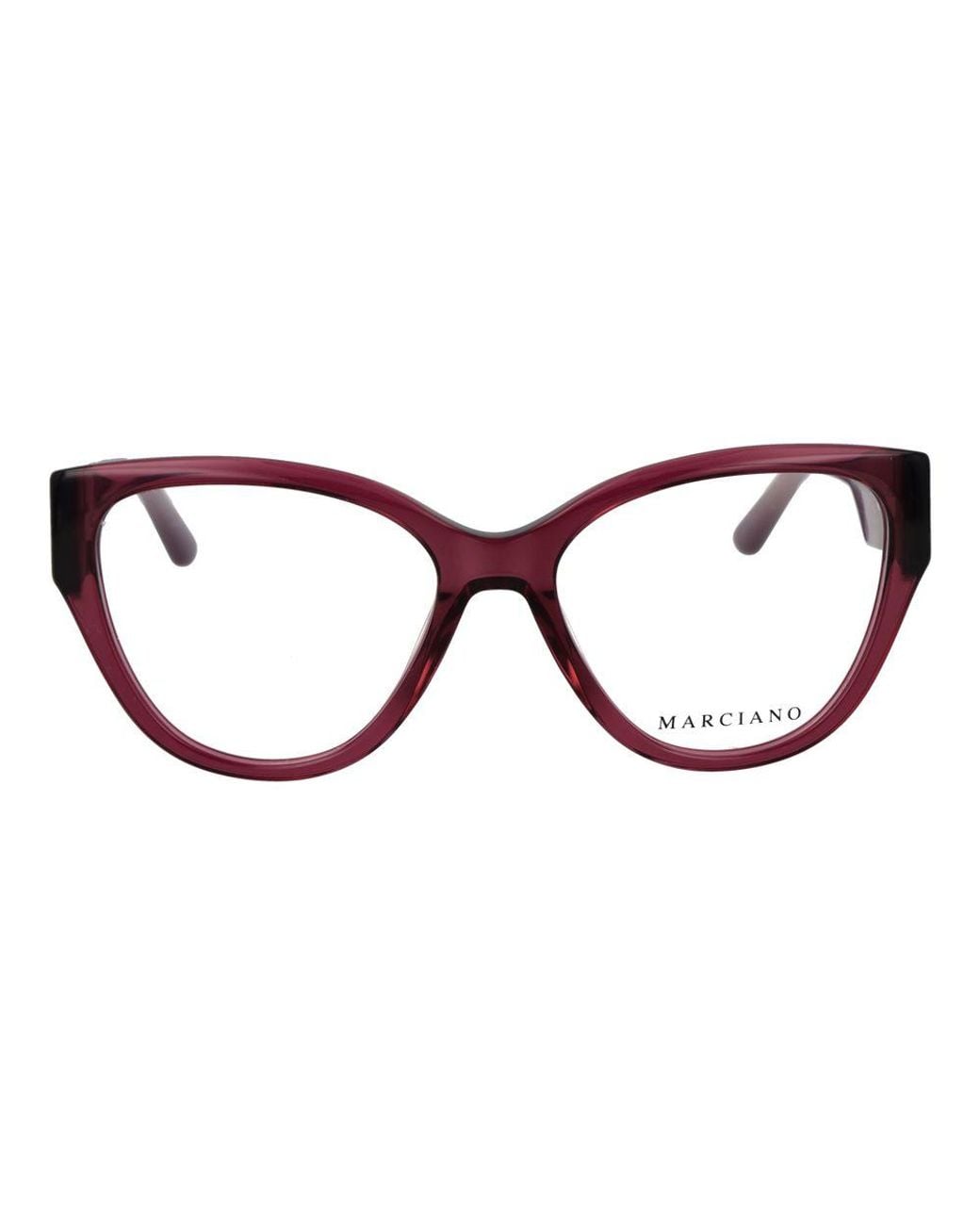 MARCIANO BY GUESS Brown Pink Plastic Glasses (frames)