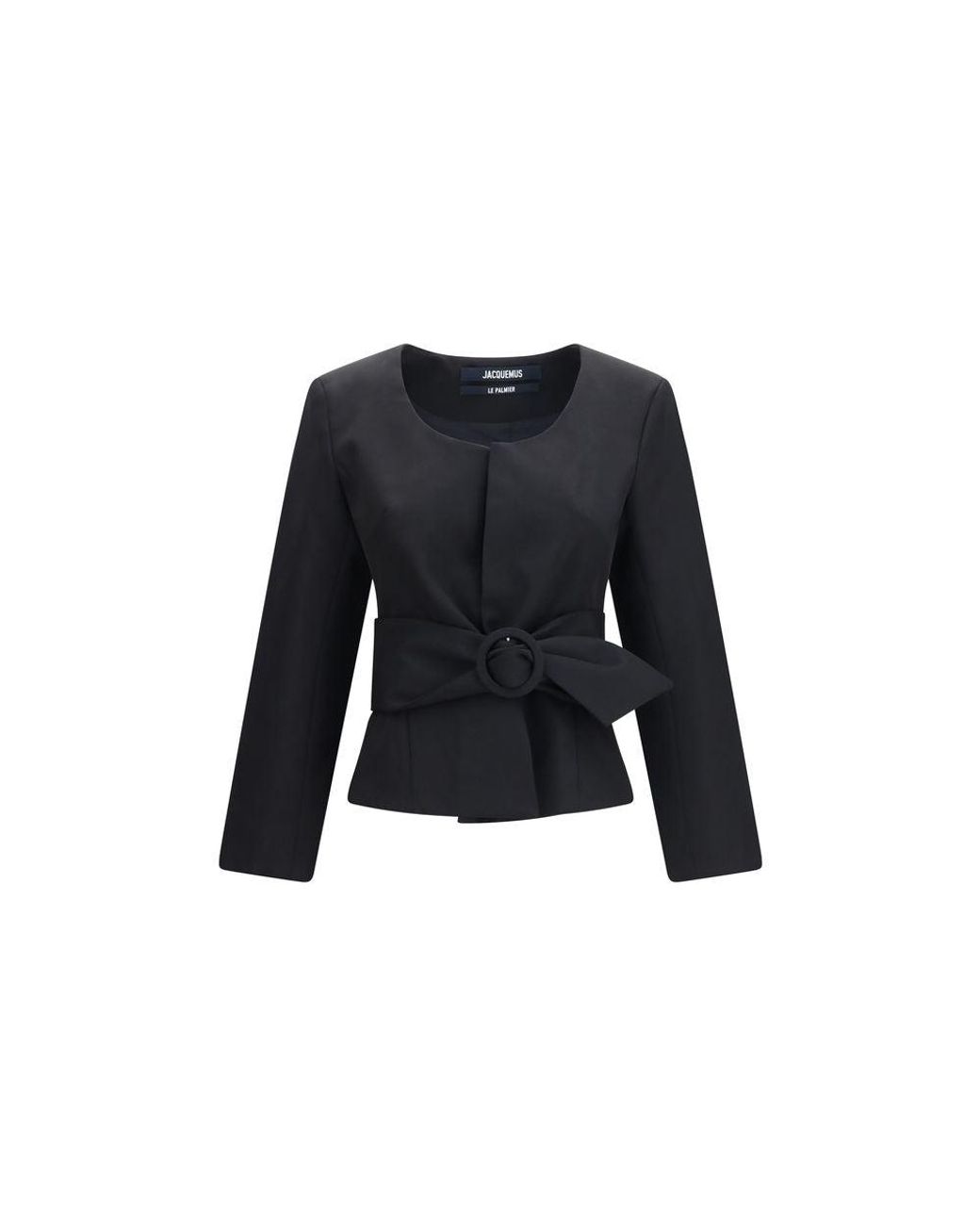 Jacquemus Black Wool Oves Aries Full