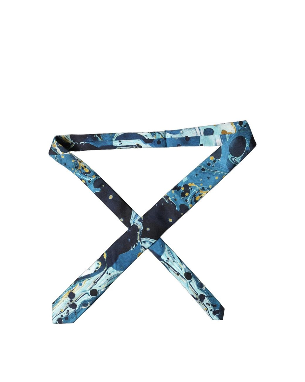 Dolce & Gabbana Multicolor Patterned Silk Adjustable Tied Necktie Tie for men