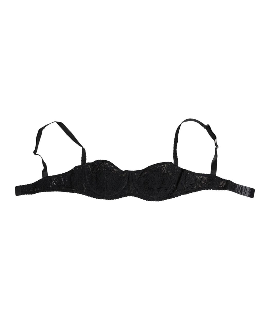 Dolce & Gabbana Black Lace Underwire Bra Lingerie Underwear Polyamide (Nylon) Clothing