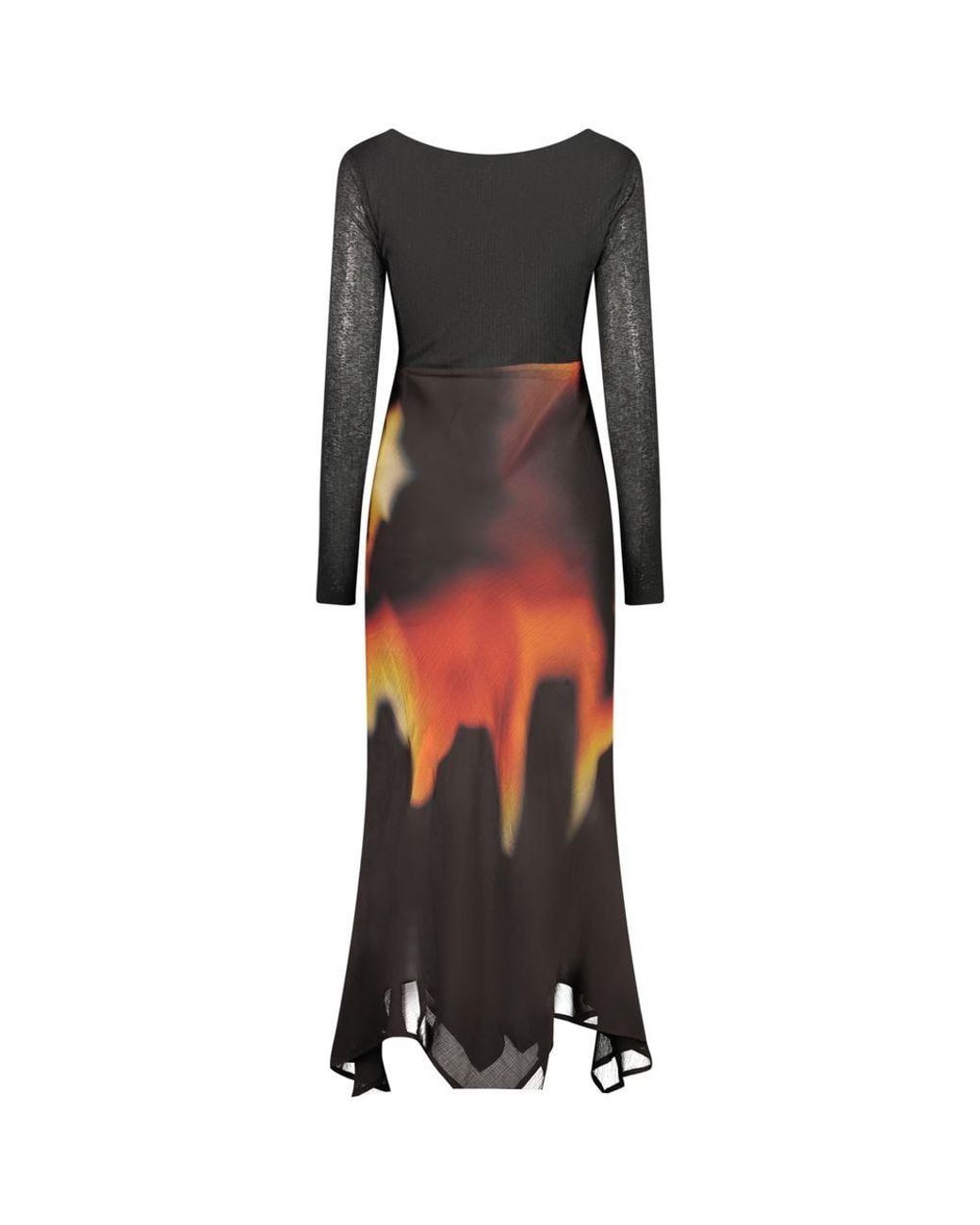 Desigual Black Polyester Dress